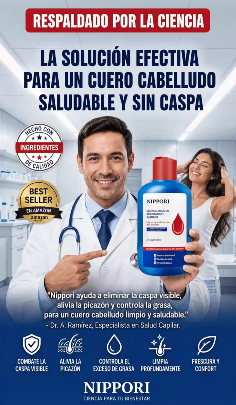 NIPPORI Shampoo Reparador®